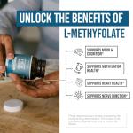 L Methyl Folate 15mg & Methyl B12 Capsules