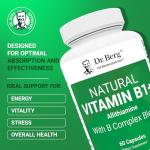 Dr. Berg Natural B1 B6 B12 Complex Capsules