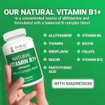 Dr. Berg Natural B1 B6 B12 Complex Capsules