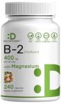 Vitamin B2 400mg with Magnesium Glycinate 240 Caps