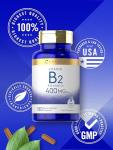Carlyle Vitamin B-2 400mg | Non-GMO, Gluten Free
