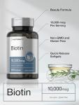 Horbaach Biotin 10000 mcg Beauty Formula Softgels