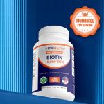 Vitamatic Biotin 10,000 mcg for Hair, Skin, Nails