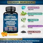 StrongVit Cortisol Reducer with Magnesium and Ashwagandha