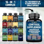 StrongVit Cortisol Reducer with Magnesium and Ashwagandha