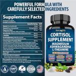 StrongVit Cortisol Reducer with Magnesium and Ashwagandha