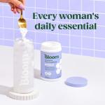 Bloom Nutrition Micronized Creatine Monohydrate Powder, Raspberry Lemon