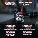 Nitric Oxide Booster - L-Arginine & Citrulline Capsules