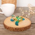 Hand Blown Sea Turtle Art Glass Figurine