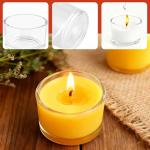 36 Clear Glass Tealight Candle Holders Set