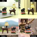 Cute Mini Cat Figurine for Home or Office