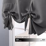 Thermal Insulated Bathroom Curtain for Small Windows