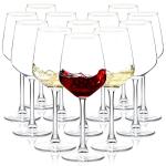 Set of 12 Long Stem Wine Glasses