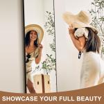 Delma Arched Full Length Standing Floor Mirror