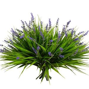 12 Bundles UV Resistant Outdoor Fake Monkey Grass