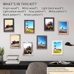 Set of 8 Rustic 4x6 Picture Frames