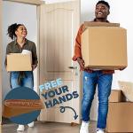 Heavy-Duty Rubber Door Stopper Wedge - 2 Pack