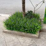 12 Bundles UV Resistant Outdoor Fake Monkey Grass