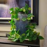 BLEUM CADE 2pcs Fake Hanging Ivy Plants