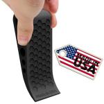 Heavy-Duty Rubber Door Stoppers - 6 Pack