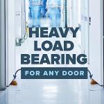 Heavy-Duty Rubber Door Stopper Wedge - 2 Pack