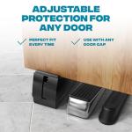 Heavy-Duty Adjustable Door Stopper with Grip