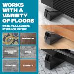 Heavy-Duty Adjustable Door Stopper with Grip