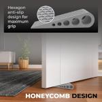 Heavy-Duty Rubber Door Stoppers - 6 Pack