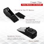 EMDMAK 120DB Door Stop Alarm - Pack of 2