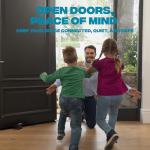 Heavy-Duty Adjustable Door Stopper with Grip