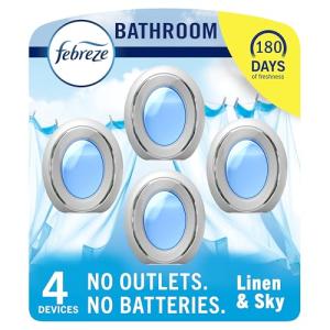 Febreze Odor-Fighting Plug-In Air Fresheners, 4 Count