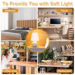 6 Pack Clip-On Mini Lamp Shades for Chandeliers