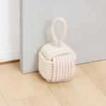 Beige Rope Knot Decorative Door Stoppers