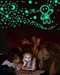 Glow-in-the-Dark Star Stickers for Kids' Rooms