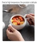 Classic Blue and Gold Porcelain Soup Tureen Set