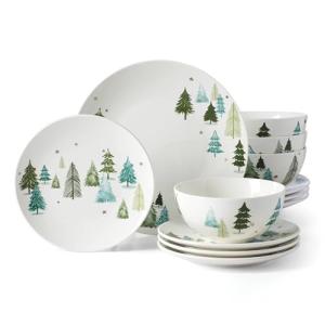 Lenox Balsam Lane 12-Piece Dinnerware Set