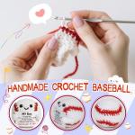 Handmade Crochet Baseball Plush Gift for Boys