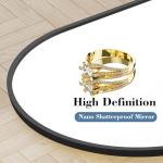 DUMOS Full Length Arched Mirror with Stand 56"x15