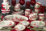 Holiday Wishes 16-Piece Dinnerware Set, Multicolor