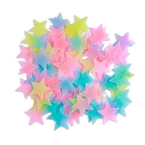 Glow in The Dark Star Wall Stickers - 100pcs