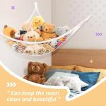 Plush Toy Net Hammock for Kids' Rooms