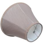 Royal Style Brown Bell Fabric Lampshade for Lamps