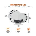 18-Piece Kitchen Dinnerware Set for 6