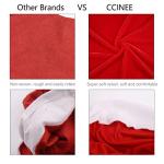 Red Christmas Chair Slipcovers - 4 Pack