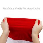 Red Christmas Chair Slipcovers - 4 Pack