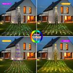 Remote Control Color Changing Christmas String Lights