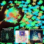 Glow in The Dark Star Wall Stickers - 100pcs