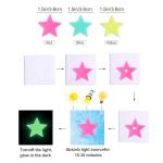 Glow in The Dark Star Wall Stickers - 100pcs