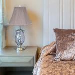 Royal Style Brown Bell Fabric Lampshade for Lamps