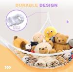 Plush Toy Net Hammock for Kids' Rooms